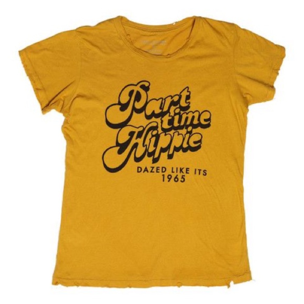 GUC OOPSYDAZE x Bikini Bird Hippie Tee, Size Small